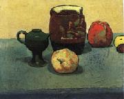 Emile Bernard Earthenware Pot and Apples Germany oil painting artist